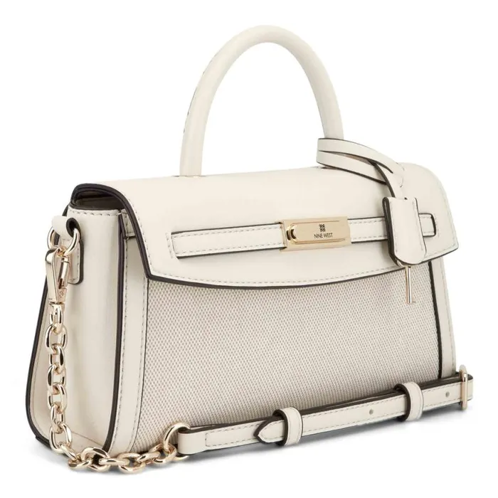 Nine West Crossbody Women Dax Mini Jet Set Satchel Crossbody Natural Cream Nine West Crossbody Women Dax Mini Jet Set Satchel Crossbody Natural Cream