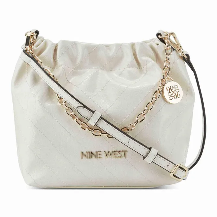 Nine West Crossbody Women Karter Crossbody Bucket Ivory