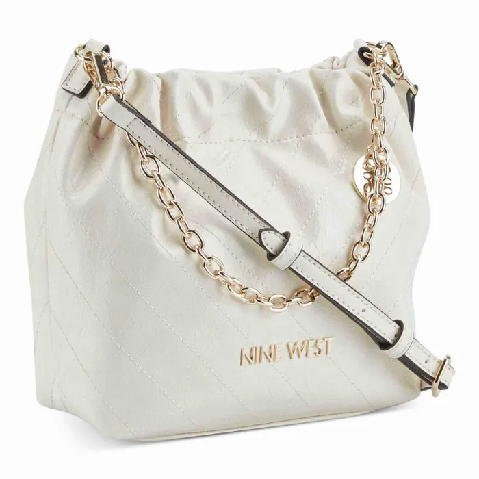 Nine West Crossbody Women Karter Crossbody Bucket Ivory Nine West Crossbody Women Karter Crossbody Bucket Ivory
