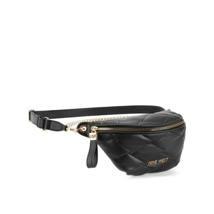 Nine West Crossbody Women Regan Sling Waist Bag Black Nine West Crossbody Women Regan Sling Waist Bag Black