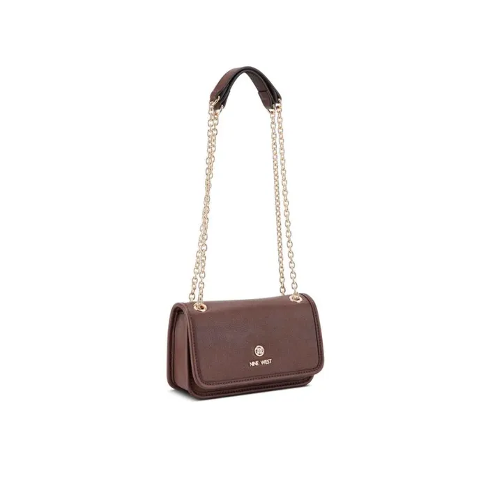 Nine West Crossbody Women Saoirse Mini Convertible Crossbody Flap Raisin Nine West Crossbody Women Saoirse Mini Convertible Crossbody Flap Raisin