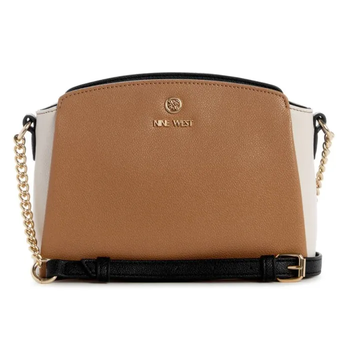 Nine West Crossbody Women Siera Mini Crossbody Camel Multi