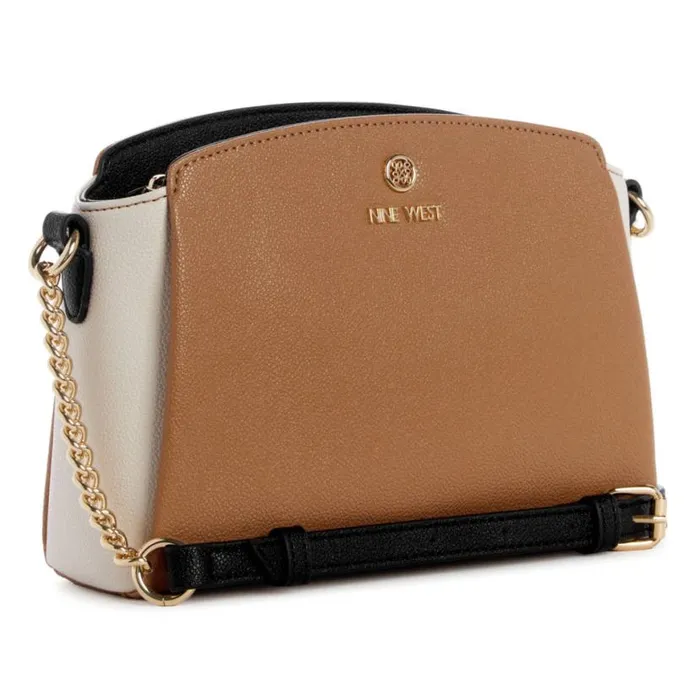 Nine West Crossbody Women Siera Mini Crossbody Camel Multi