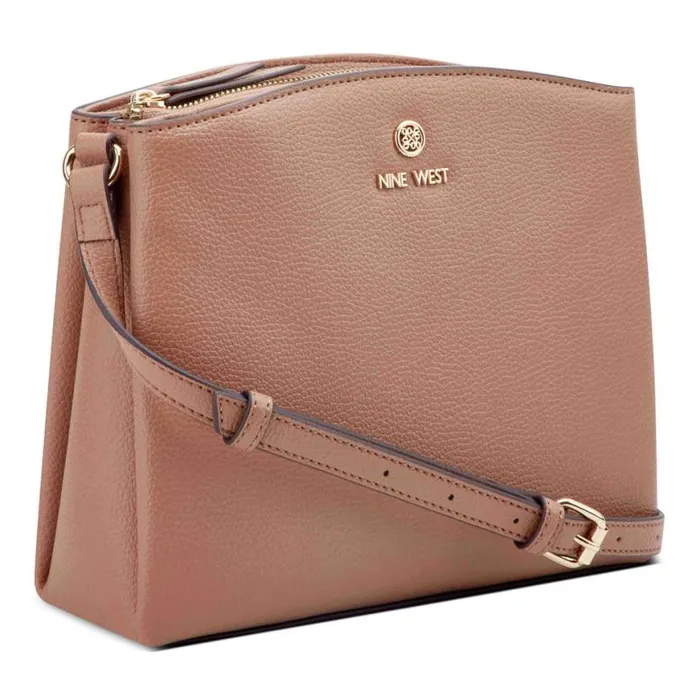Nine West Crossbody Women Siera Mini Crossbody Clay Nine West Crossbody Women Siera Mini Crossbody Clay