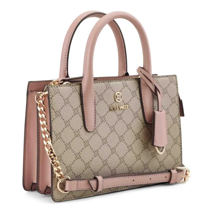 Nine West Crossbody Women Siera Mini Satchel Crossbody Beigelogodusk Nine West Crossbody Women Siera Mini Satchel Crossbody Beigelogodusk