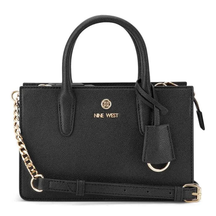 Nine West Crossbody Women Siera Mini Satchel Crossbody Black