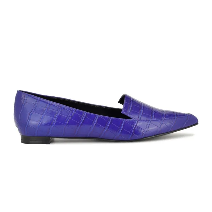Nine West Flats Women Abay Smoking Flats Purple