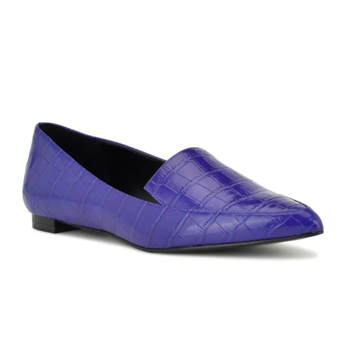 Nine West Flats Women Abay Smoking Flats Purple