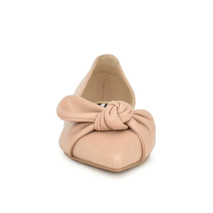 Nine West Flats Women Bannie D039Orsay Flats Barely Nude Nine West Flats Women Bannie D039Orsay Flats Barely Nude