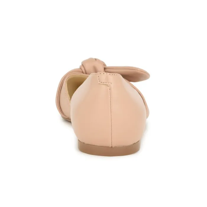 Nine West Flats Women Bannie D039Orsay Flats Barely Nude Nine West Flats Women Bannie D039Orsay Flats Barely Nude