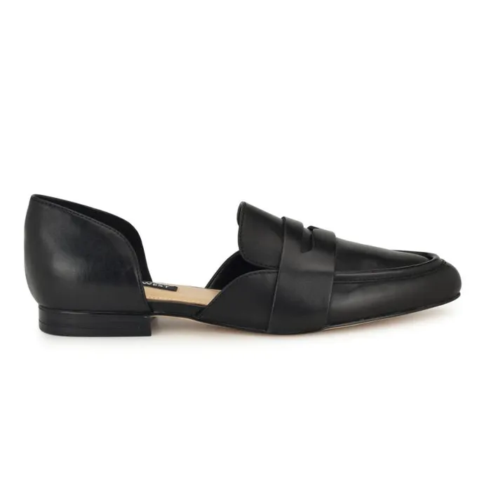 Nine West Flats Women Gorel D039Orsay Loafers Black