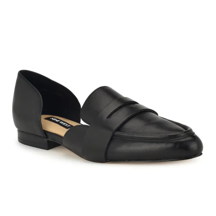 Nine West Flats Women Gorel D039Orsay Loafers Black
