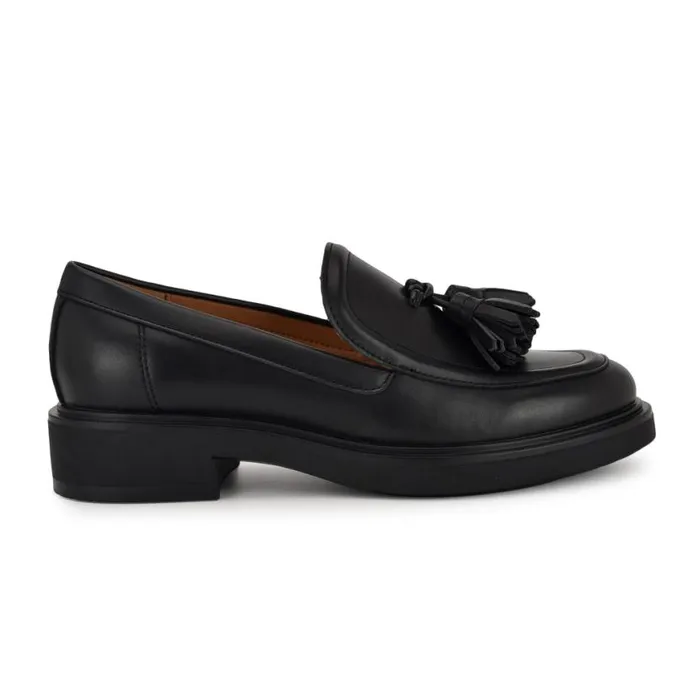 Nine West Flats Women Roker Casual Loafers Black
