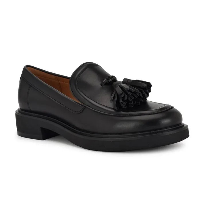 Nine West Flats Women Roker Casual Loafers Black Nine West Flats Women Roker Casual Loafers Black