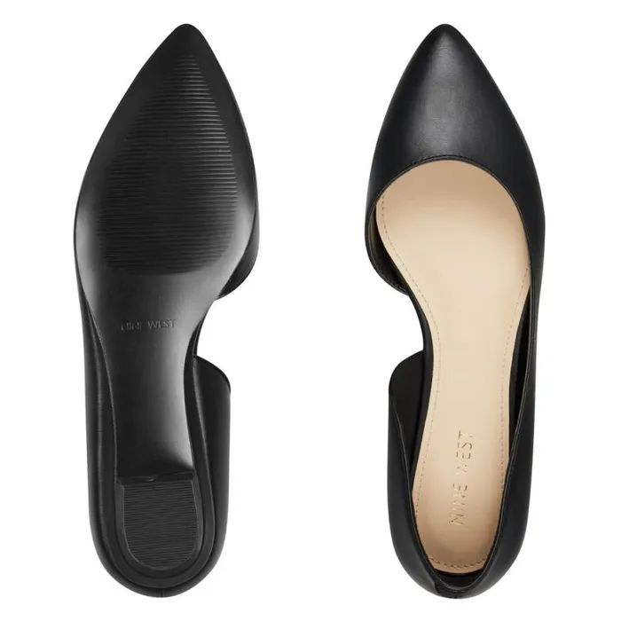 Nine West Flats Women Saige D039Orsay Flats Black