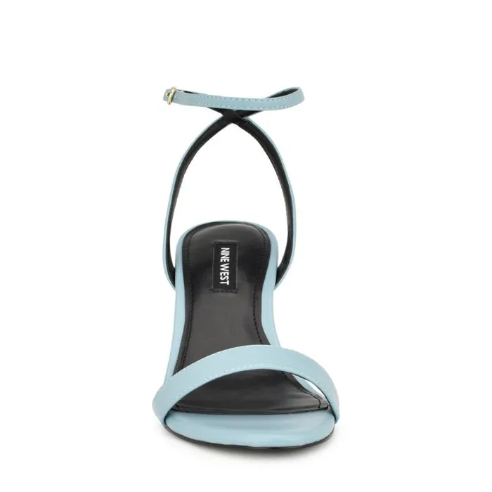 Nine West Heels Women Anny Ankle Strap Heeled Sandals Blue Nine West Heels Women Anny Ankle Strap Heeled Sandals Blue