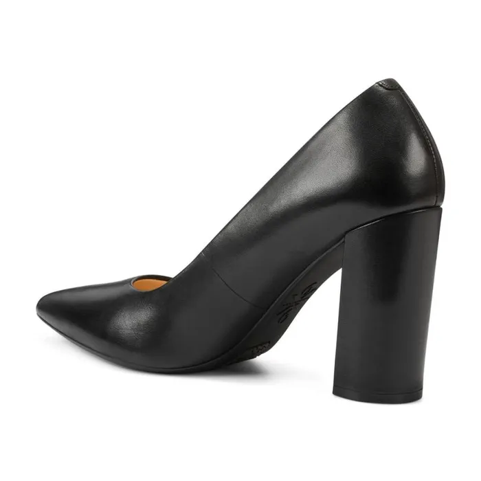 Nine West Heels Women Astoria 92159 Pumps Black Leather Nine West Heels Women Astoria 92159 Pumps Black Leather