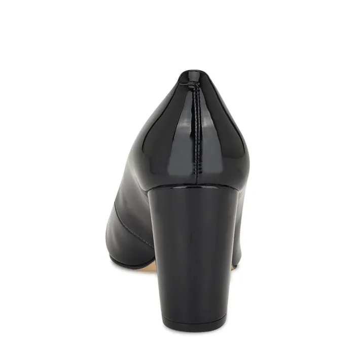 Nine West Heels Women Cara Dress Pumps Black Patent Nine West Heels Women Cara Dress Pumps Black Patent