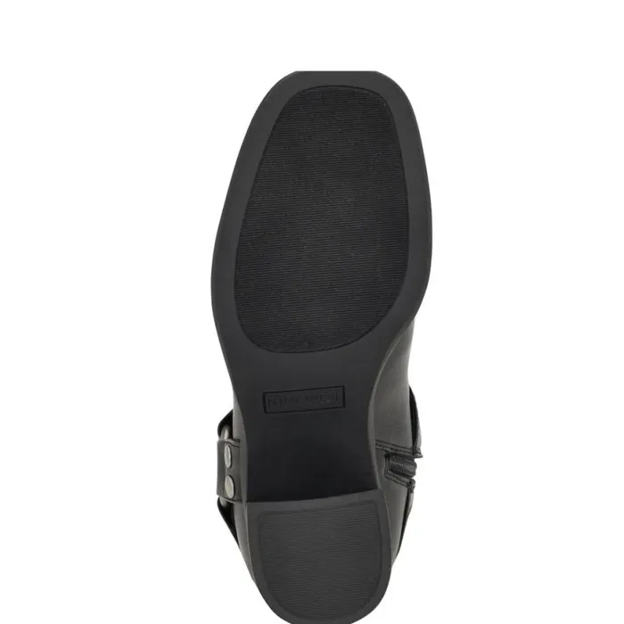 Nine West Heels Women Cert Heeled Moto Boots Black Nine West Heels Women Cert Heeled Moto Boots Black