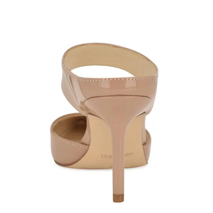 Nine West Heels Women Darian SlipOn Dress Pumps Natural Patent Nine West Heels Women Darian SlipOn Dress Pumps Natural Patent