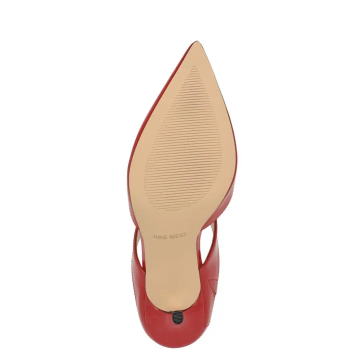 Nine West Heels Women Darian SlipOn Dress Pumps Red Patent Nine West Heels Women Darian SlipOn Dress Pumps Red Patent
