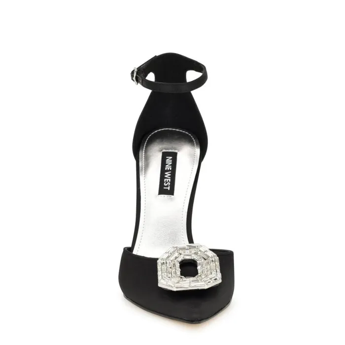 Nine West Heels Women Felishe Pointy Toe Ankle Strap Pumps Blackblack Nine West Heels Women Felishe Pointy Toe Ankle Strap Pumps Blackblack