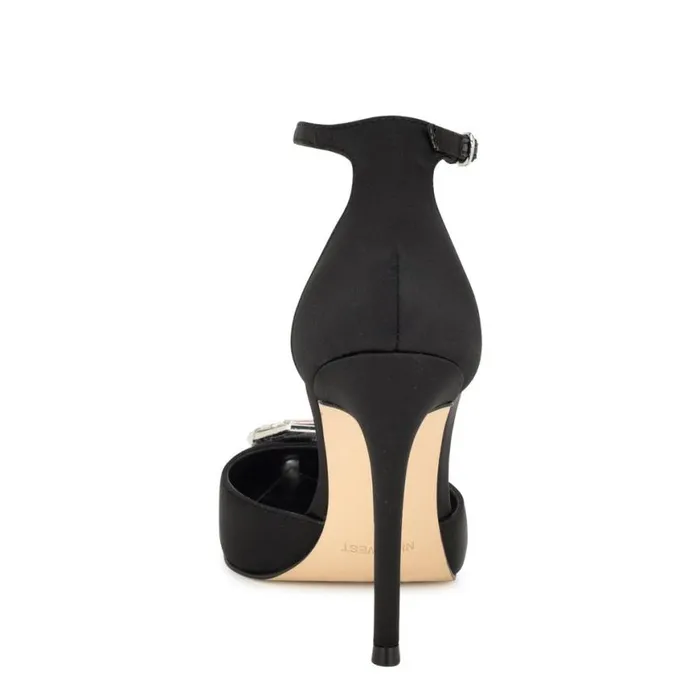 Nine West Heels Women Felishe Pointy Toe Ankle Strap Pumps Blackblack Nine West Heels Women Felishe Pointy Toe Ankle Strap Pumps Blackblack