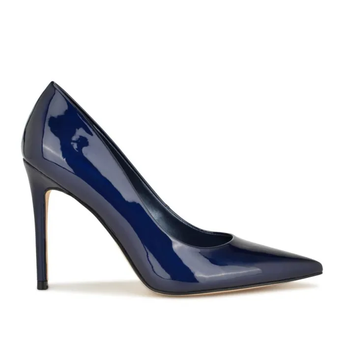 Nine West Heels Women Fresh Pointy Toe Pumps Blue