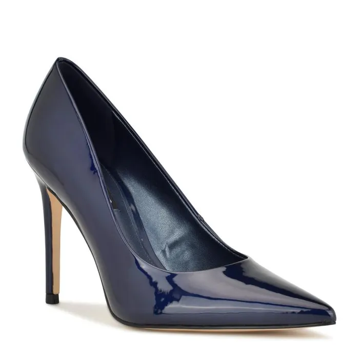 Nine West Heels Women Fresh Pointy Toe Pumps Blue