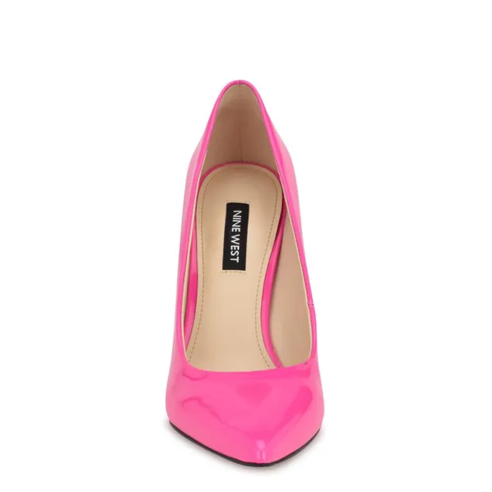 Nine West Heels Women Fresh Pointy Toe Pumps Bright Pink Nine West Heels Women Fresh Pointy Toe Pumps Bright Pink