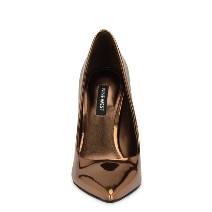 Nine West Heels Women Fresh Pointy Toe Pumps Bronze