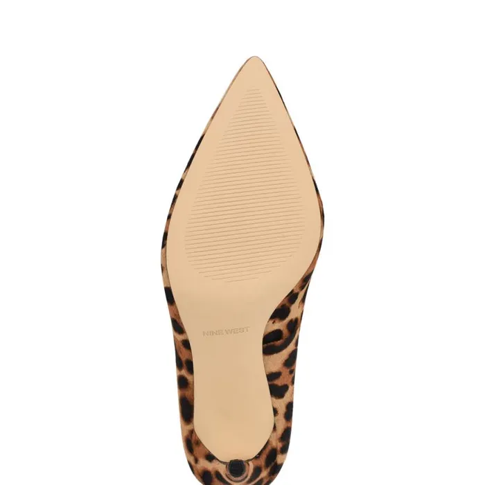 Nine West Heels Women Fresh Pointy Toe Pumps Leopard Nine West Heels Women Fresh Pointy Toe Pumps Leopard
