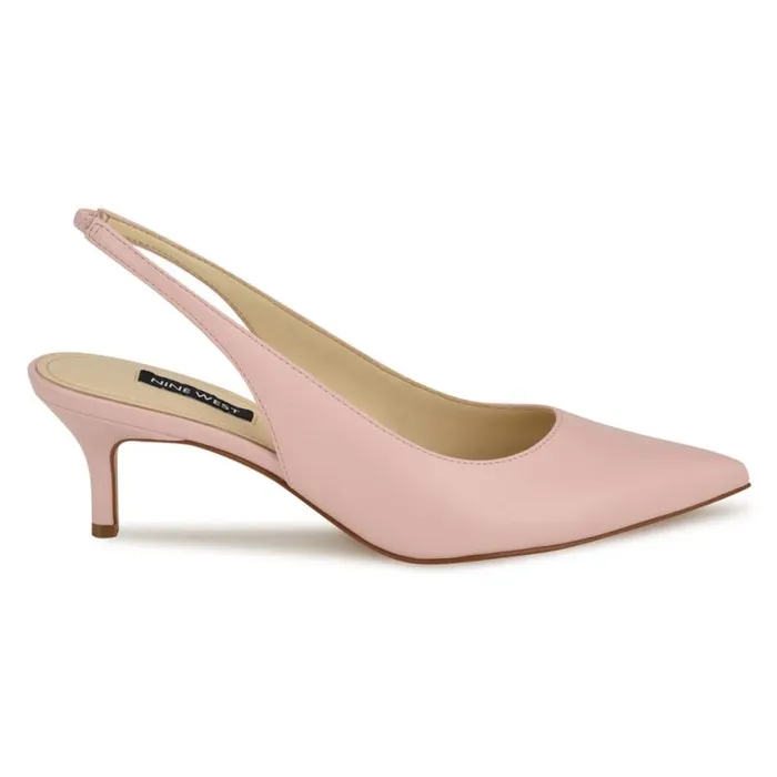 Nine West Heels Women Nataly Slingback Pumps Light Pink