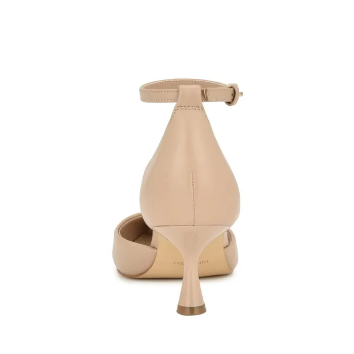Nine West Heels Women Racha Ankle Strap Pumps Barely Nude Nine West Heels Women Racha Ankle Strap Pumps Barely Nude