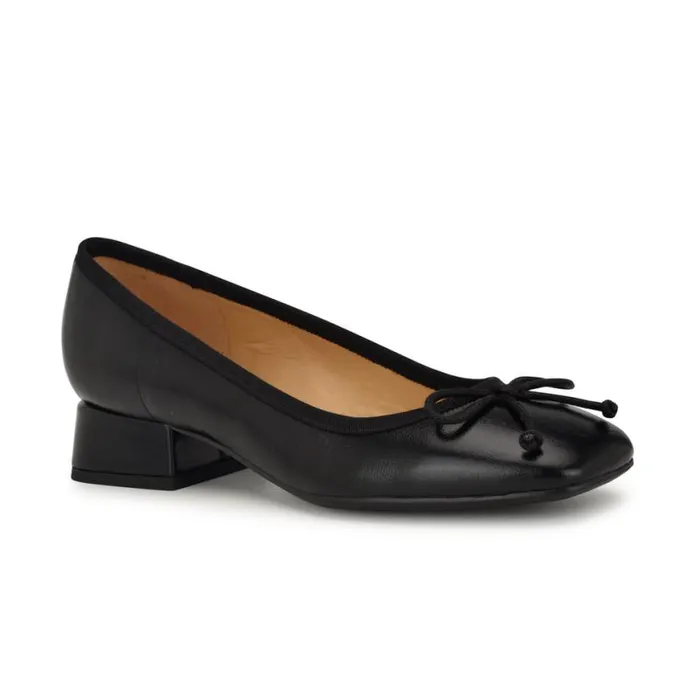 Nine West Heels Women Saruh Square Toe Pumps Black Nine West Heels Women Saruh Square Toe Pumps Black