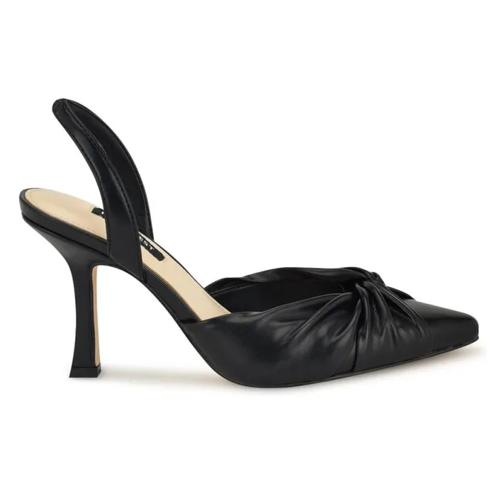 Nine West Heels Women Shanti Slingback Pumps Black