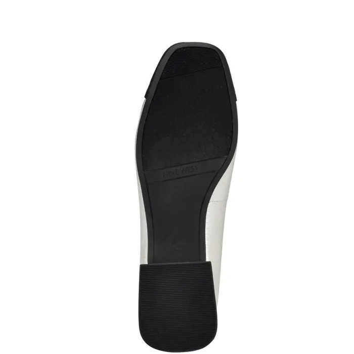Nine West Heels Women Sophe Cap Toe Pumps Silverblack Nine West Heels Women Sophe Cap Toe Pumps Silverblack