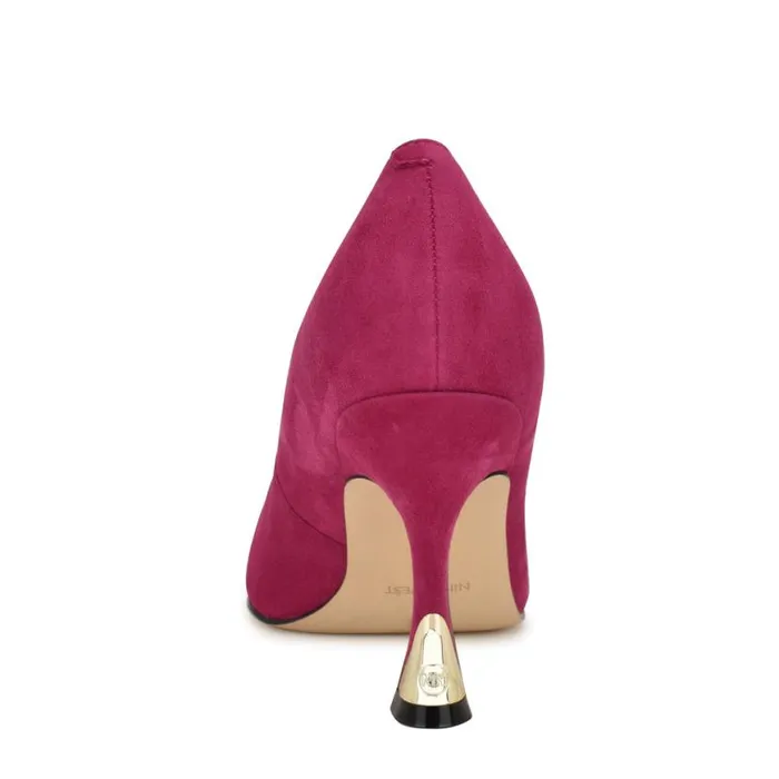 Nine West Heels Women Vylot Pointy Toe Pumps Pink Suede Nine West Heels Women Vylot Pointy Toe Pumps Pink Suede
