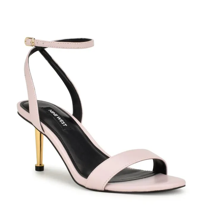 Nine West Sandals Women Anny Ankle Strap Heeled Sandals Baby Pink Nine West Sandals Women Anny Ankle Strap Heeled Sandals Baby Pink