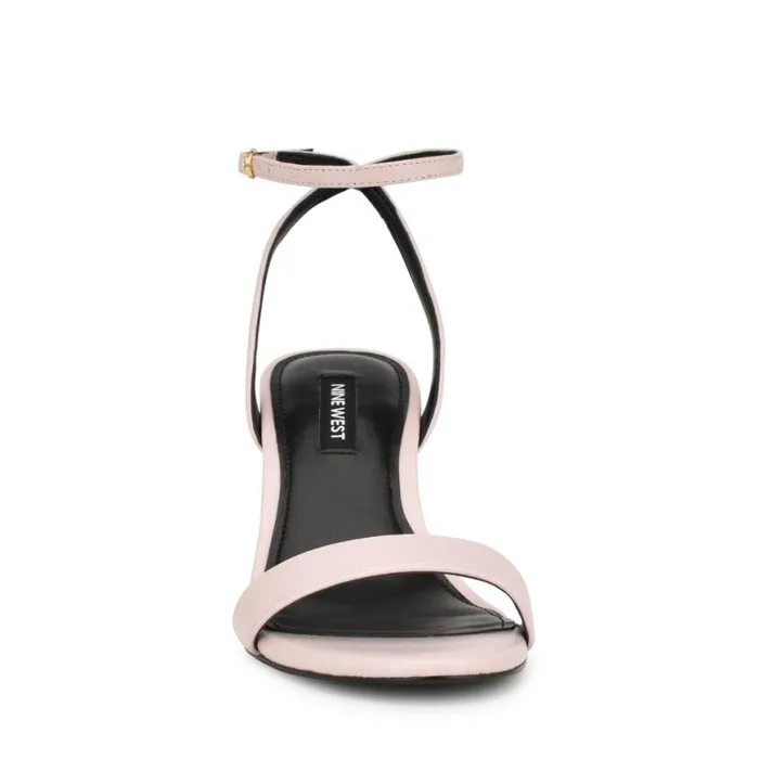 Nine West Sandals Women Anny Ankle Strap Heeled Sandals Baby Pink Nine West Sandals Women Anny Ankle Strap Heeled Sandals Baby Pink