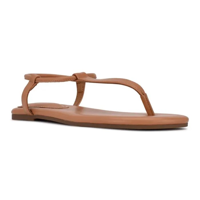 Nine West Sandals Women Bassie Flat Sandals Natural Nine West Sandals Women Bassie Flat Sandals Natural