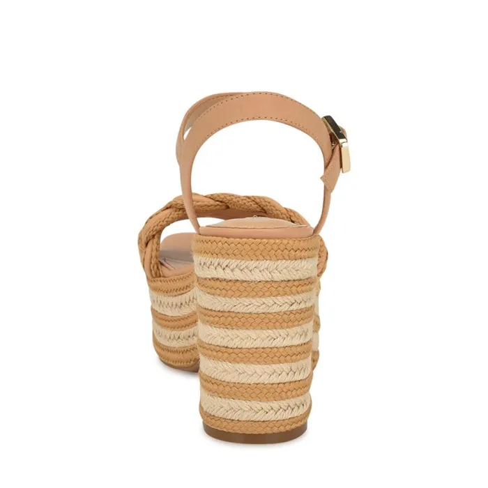Nine West Sandals Women Cinka Woven Platform Sandals Light Natural Nine West Sandals Women Cinka Woven Platform Sandals Light Natural