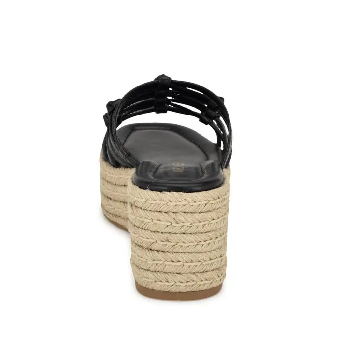 Nine West Sandals Women Cristy Espadrille Wedge Sandals Black Nine West Sandals Women Cristy Espadrille Wedge Sandals Black