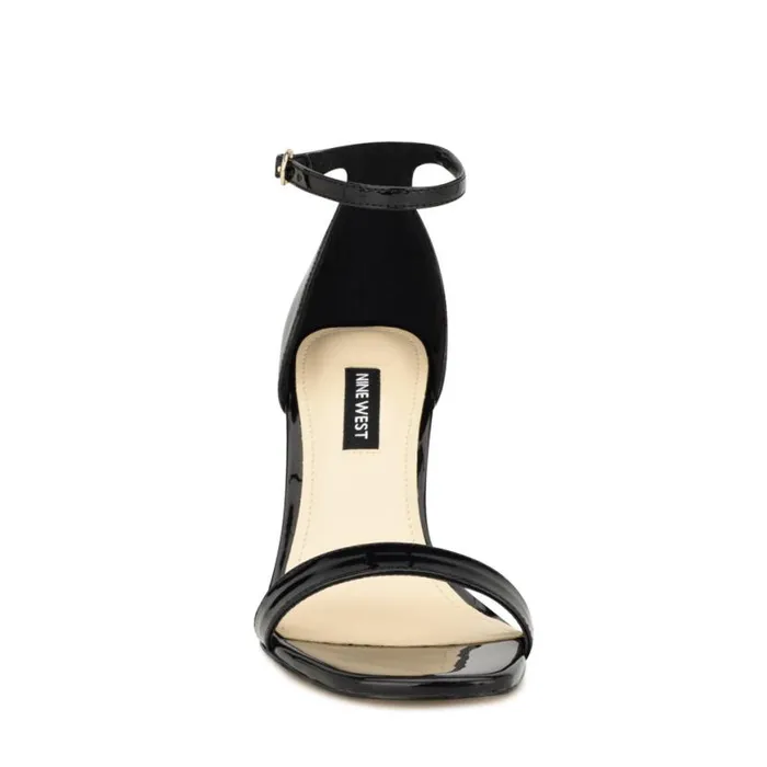 Nine West Sandals Women Ilea Ankle Strap Sandals Black Patent Nine West Sandals Women Ilea Ankle Strap Sandals Black Patent