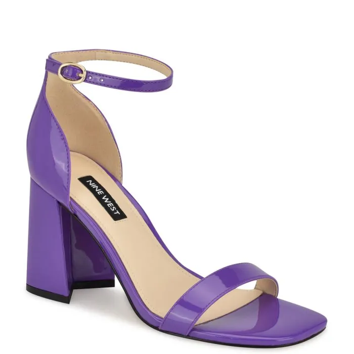 Nine West Sandals Women Ilea Ankle Strap Sandals Bright Purple Nine West Sandals Women Ilea Ankle Strap Sandals Bright Purple