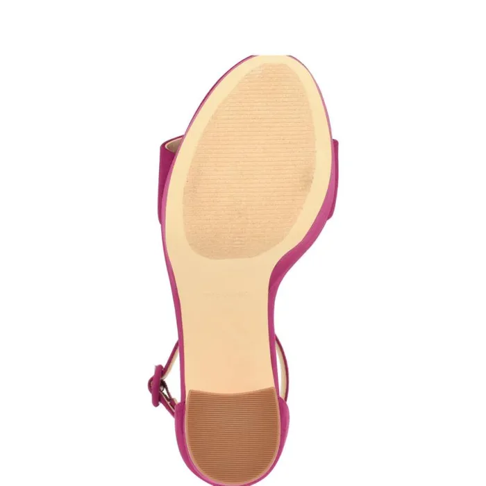 Nine West Sandals Women Ivana Ankle Strap Sandals Pink Suede Nine West Sandals Women Ivana Ankle Strap Sandals Pink Suede