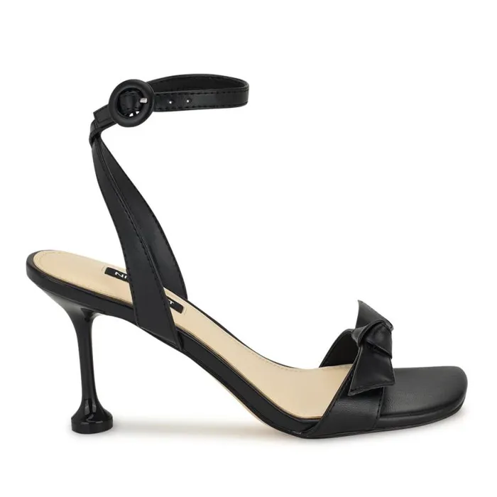 Nine West Sandals Women Kensta Bow Sandals Black