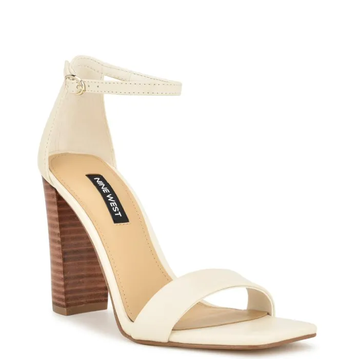 Nine West Sandals Women Marrie Ankle Strap Sandals Ivory Lace Nine West Sandals Women Marrie Ankle Strap Sandals Ivory Lace