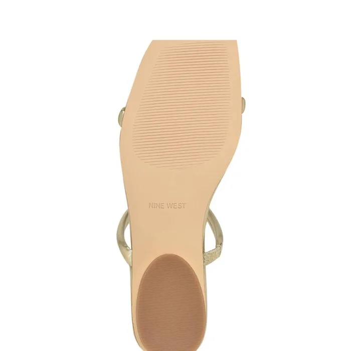 Nine West Sandals Women Morella Slide Sandals Platino Nine West Sandals Women Morella Slide Sandals Platino