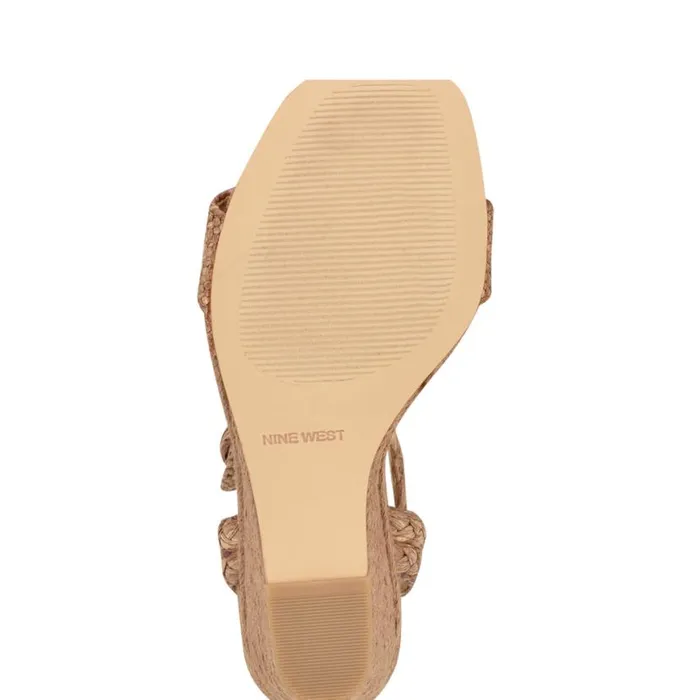 Nine West Sandals Women Nerisa Espadrille Wedge Sandals Brown Nine West Sandals Women Nerisa Espadrille Wedge Sandals Brown
